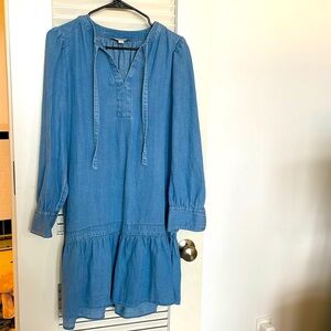Loft Chambray Dress